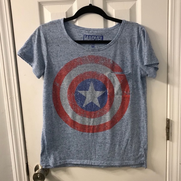 womens captain america shirt